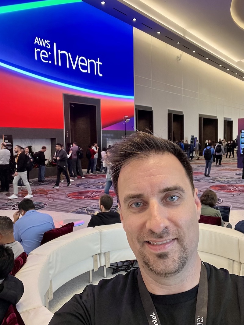 Andrew Atkinson at AWS re:Invent