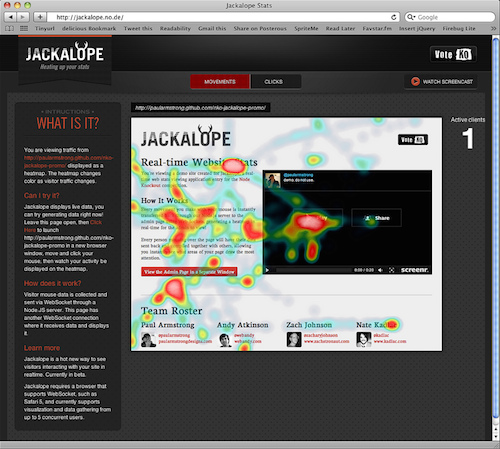 Node Knockout Jackalope screenshot